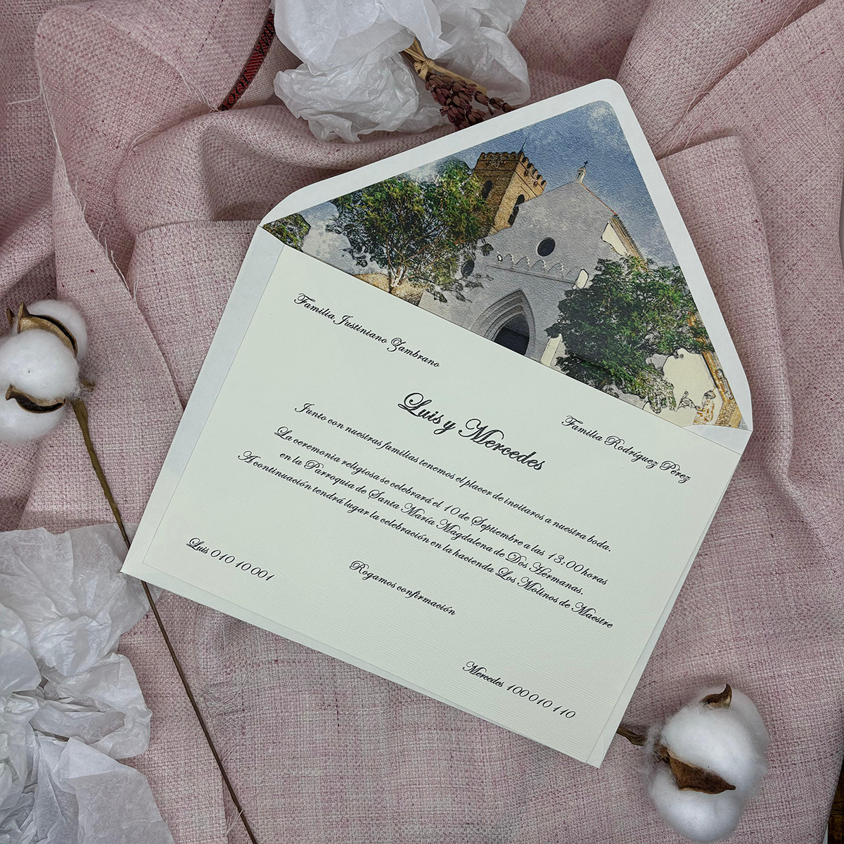 Invitaciones de boda en Sevilla