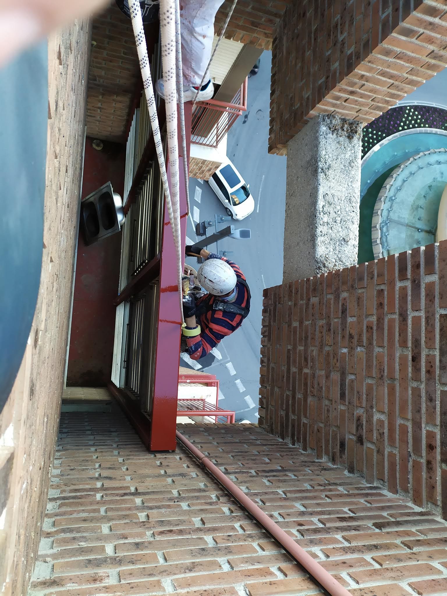 trabajos verticales en fachadas en Almeria