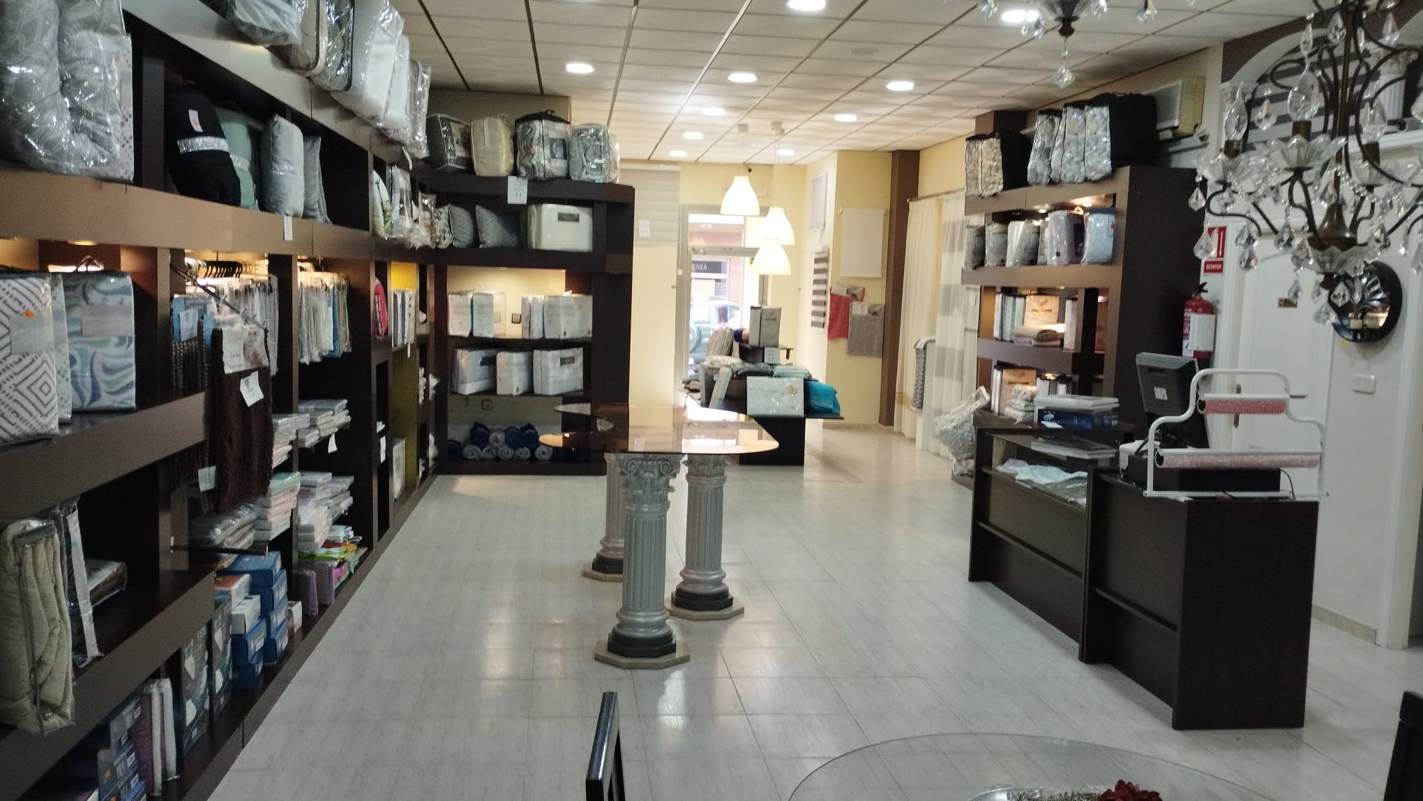 Decoración con cortinas de tela en Martos