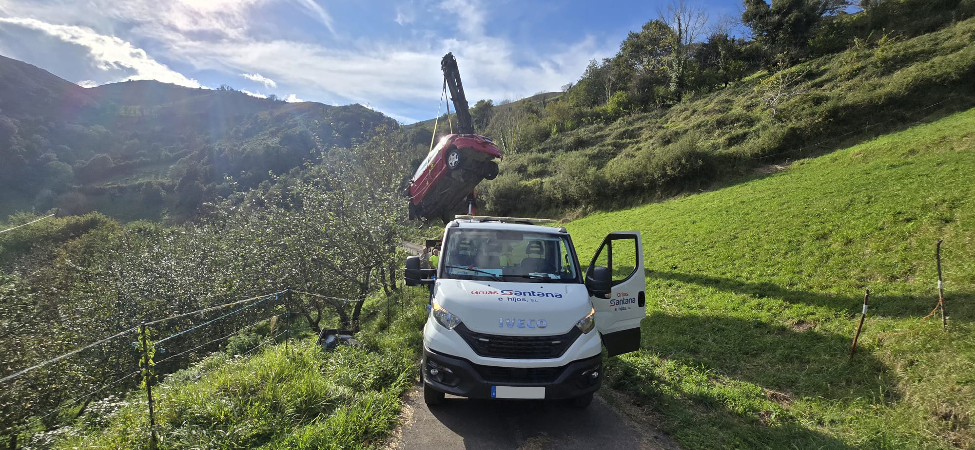 Rescate de vehículos en Asturias