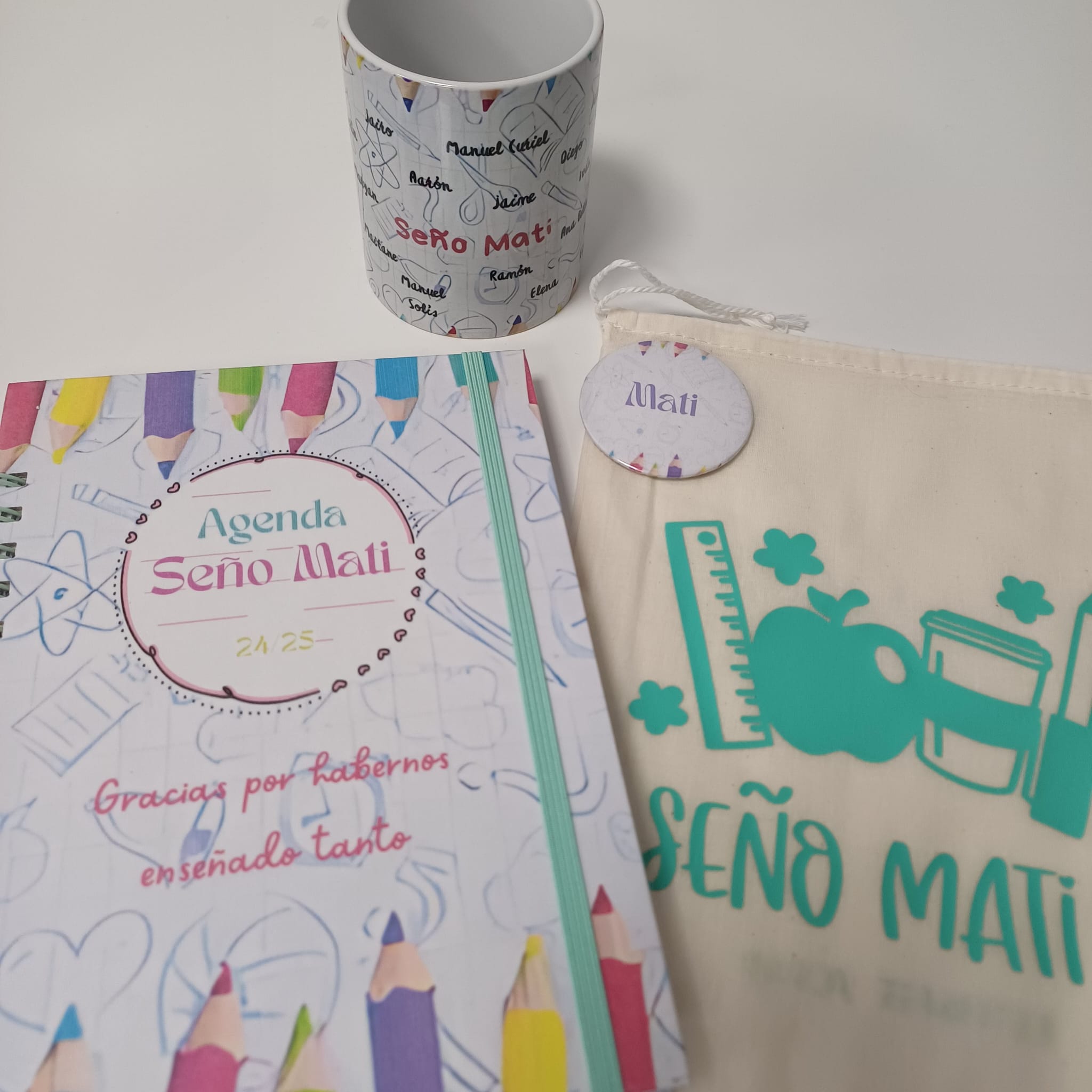 Conjunto Agenda DV Profesiones