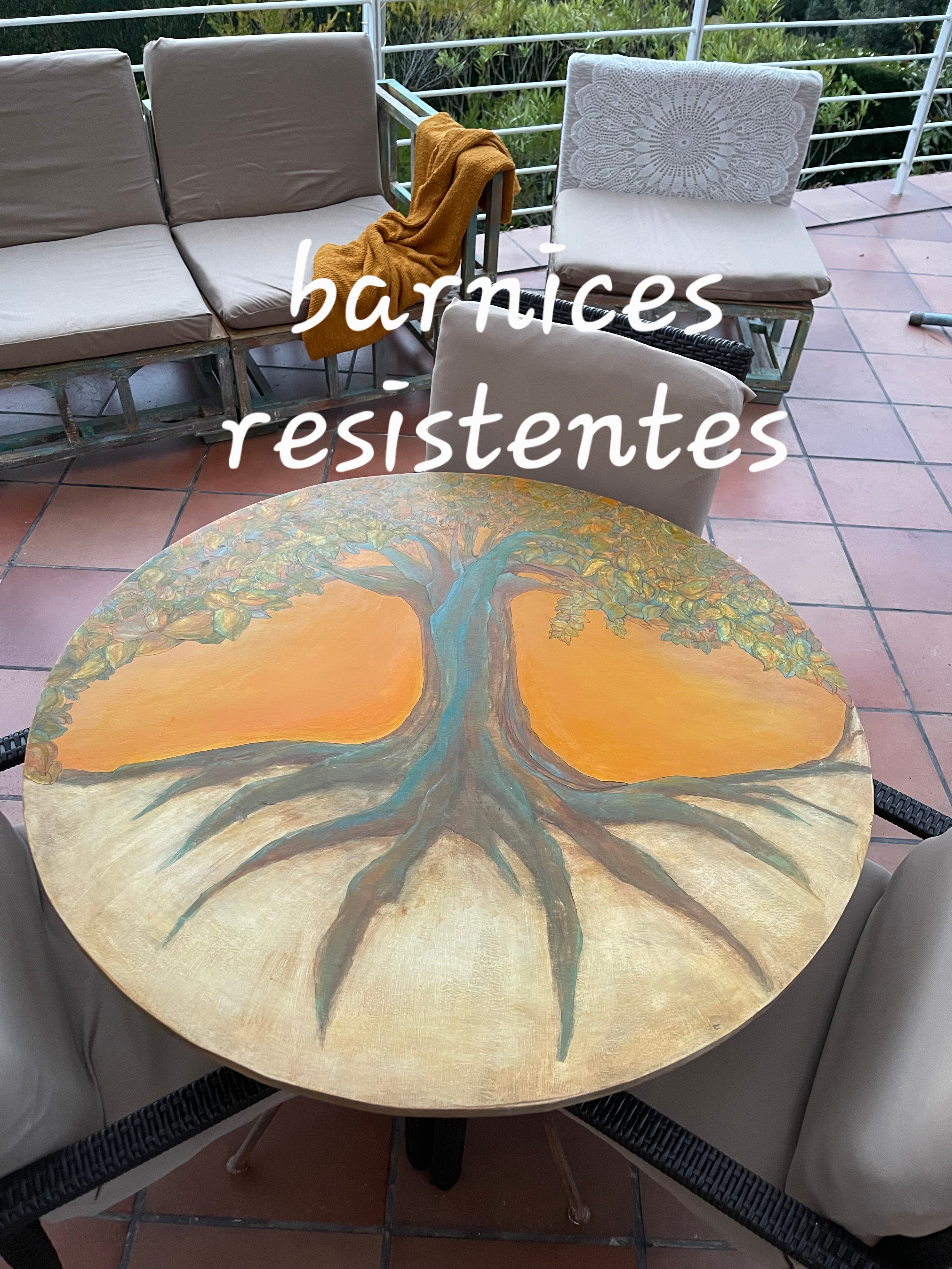 personalización de mobiliario con técnicas artísticas