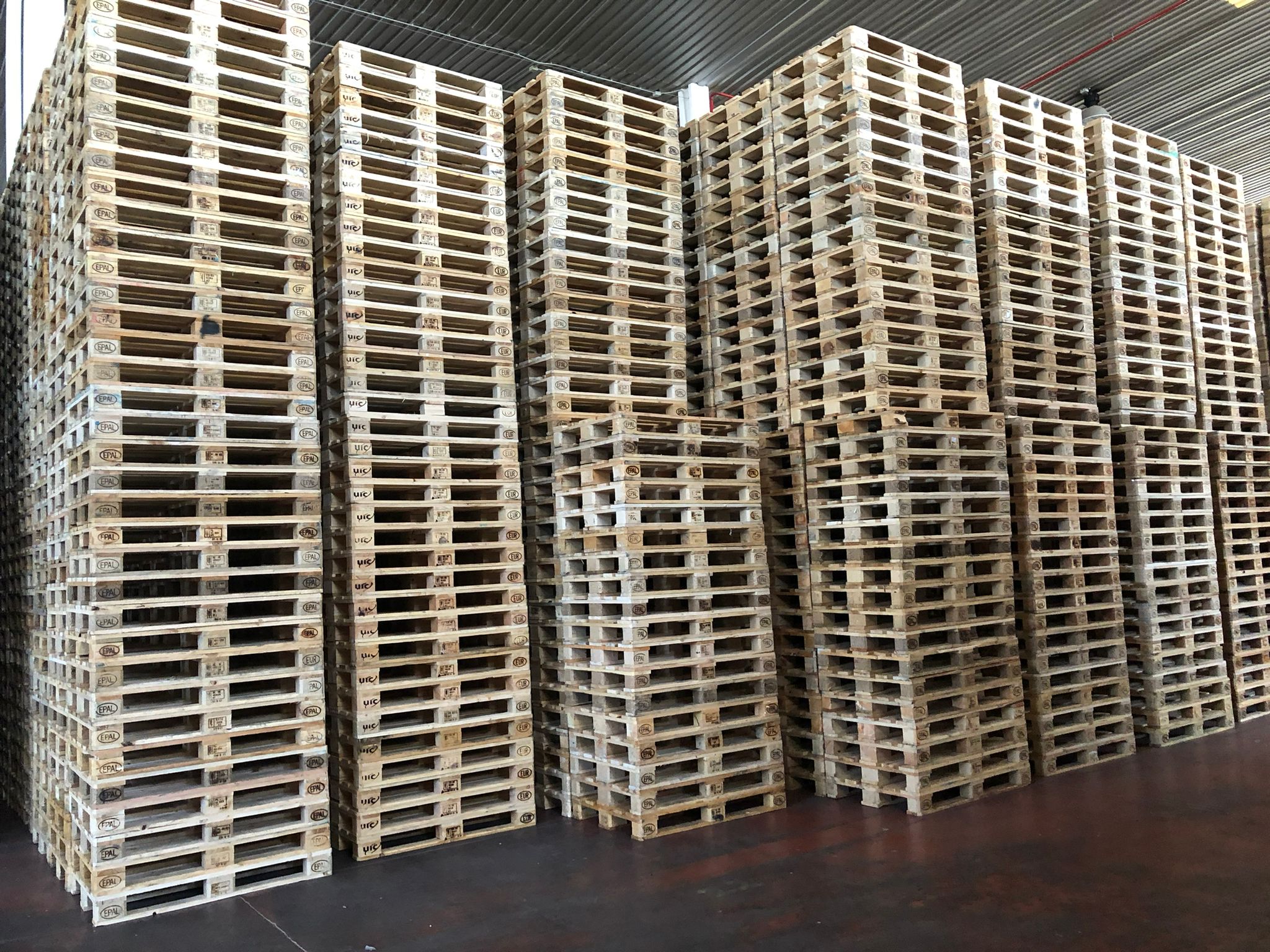 Compra venta de palets usados de madera