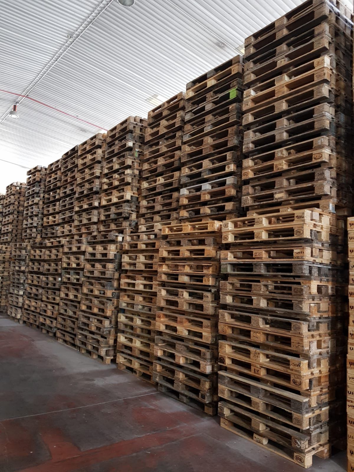 Compra venta de palets usados de madera