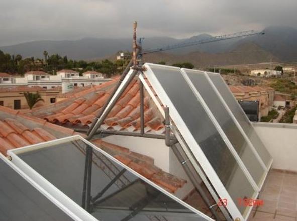 Sistemas de energía solar de apoyo para calentamiento de agua
