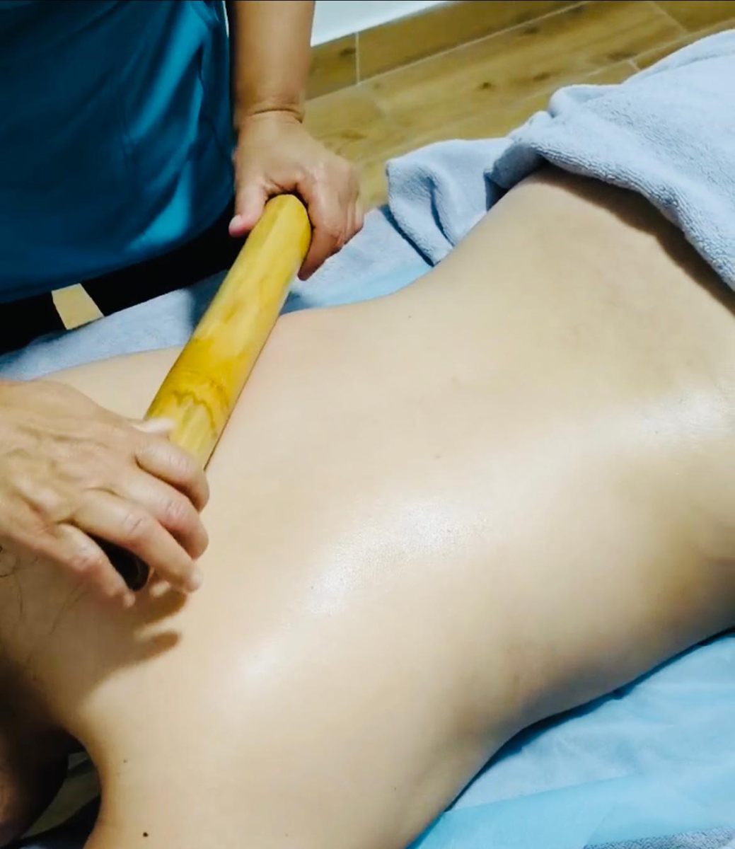 Masaje para recuperación muscular en Lanzarote