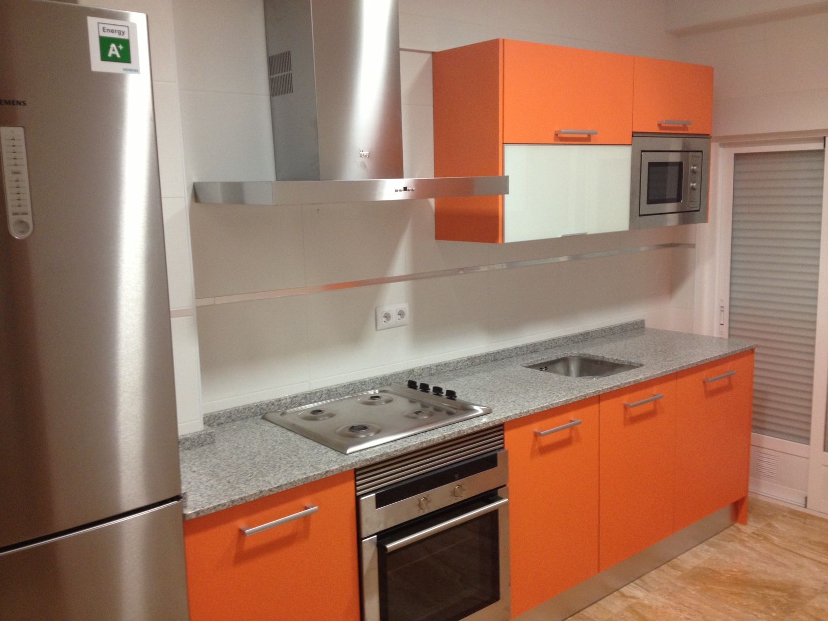 COCINA LAMINADO NARANJA