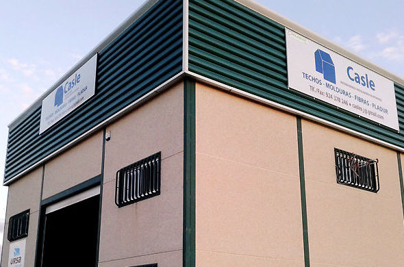 Almacén de pladur en Mérida