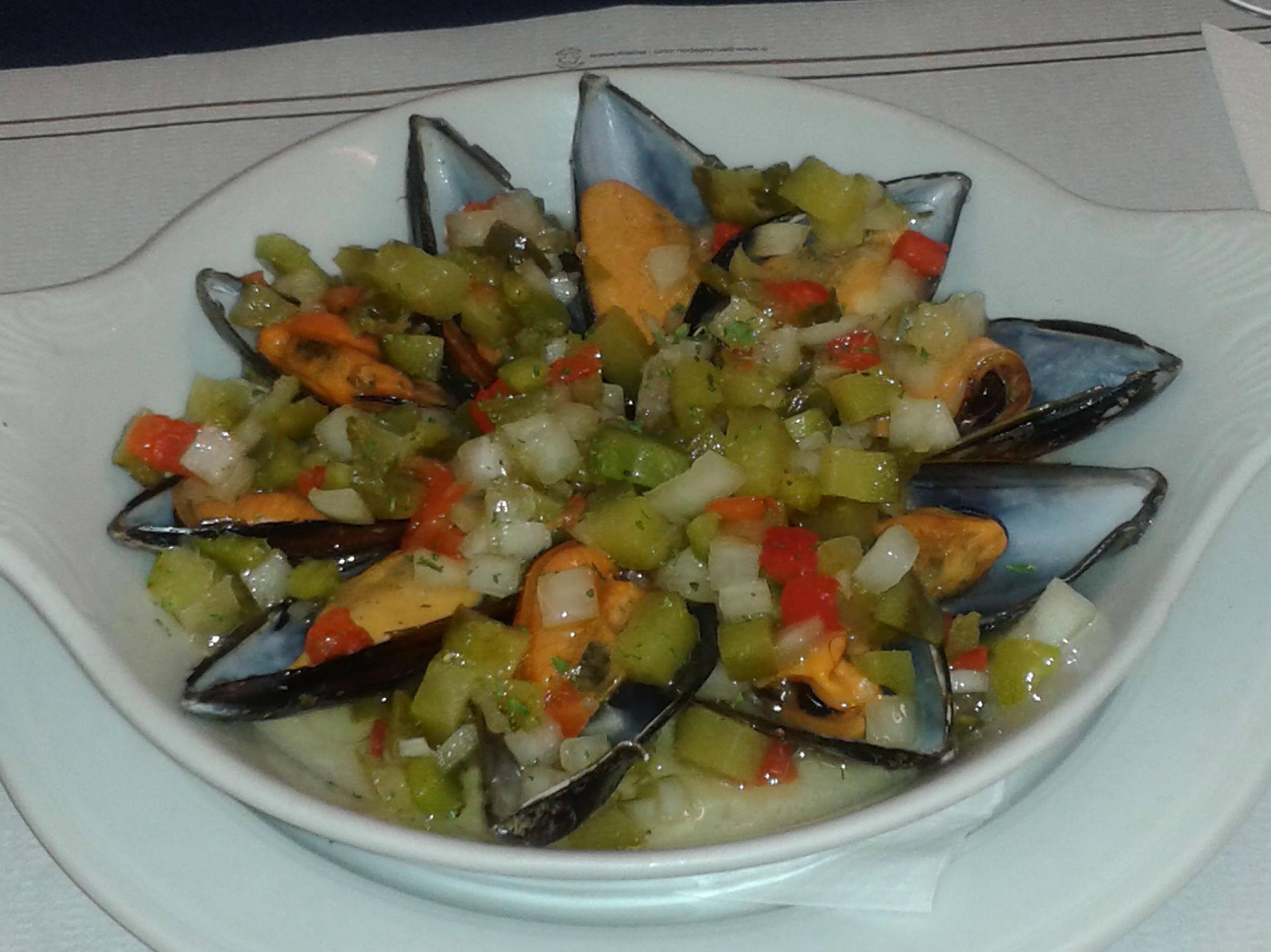 MEJILLONES EN VINAGRETA