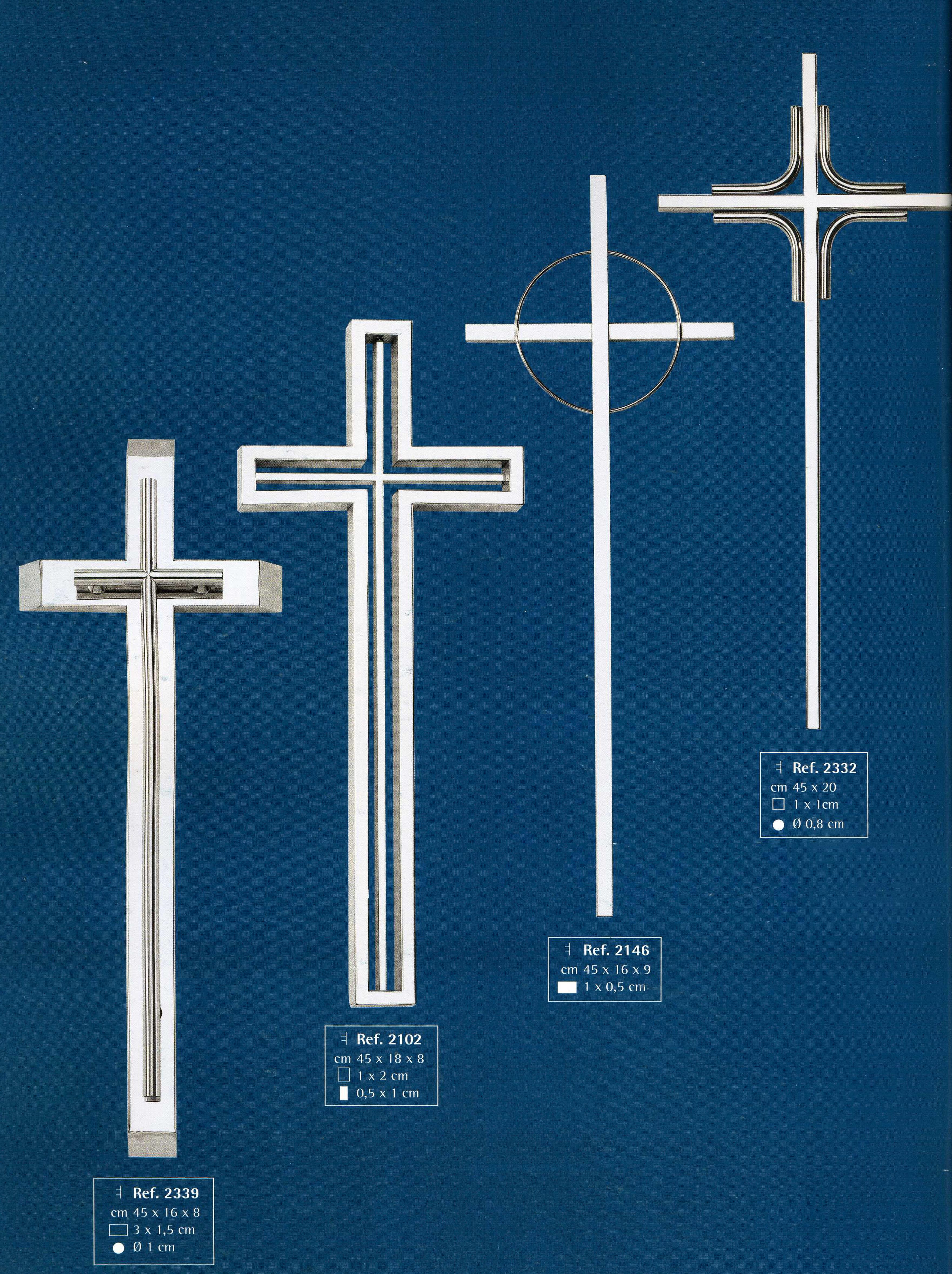 Cruces de acero inoxidable