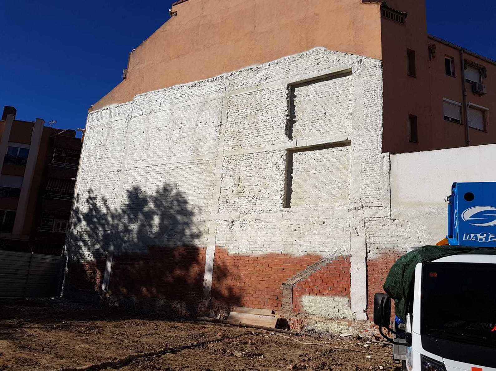 Pared medianera