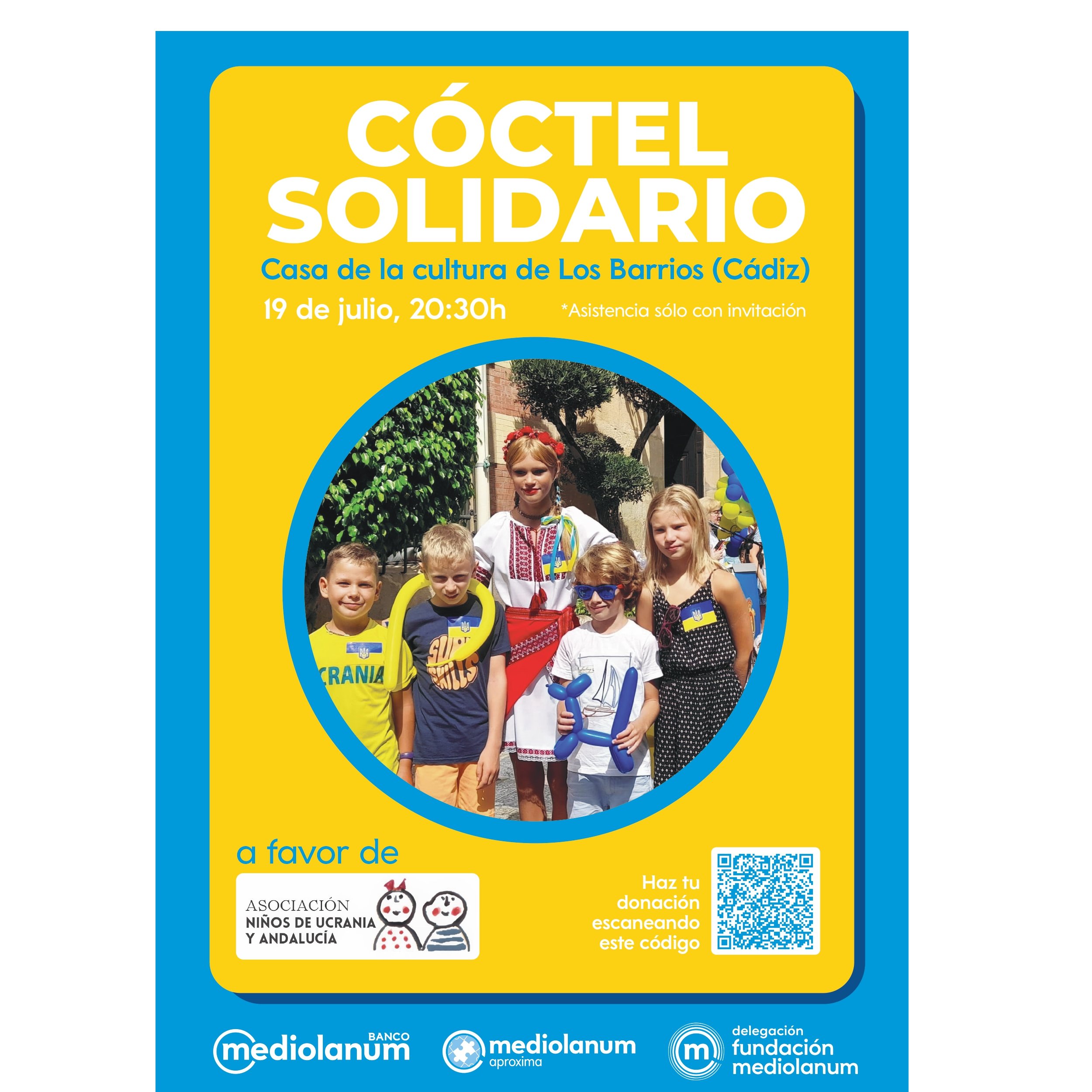 Cóctel solidario