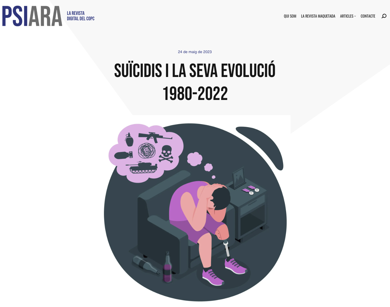 EVOLUCIÓN DEL SUICIDIO DESDE 1980