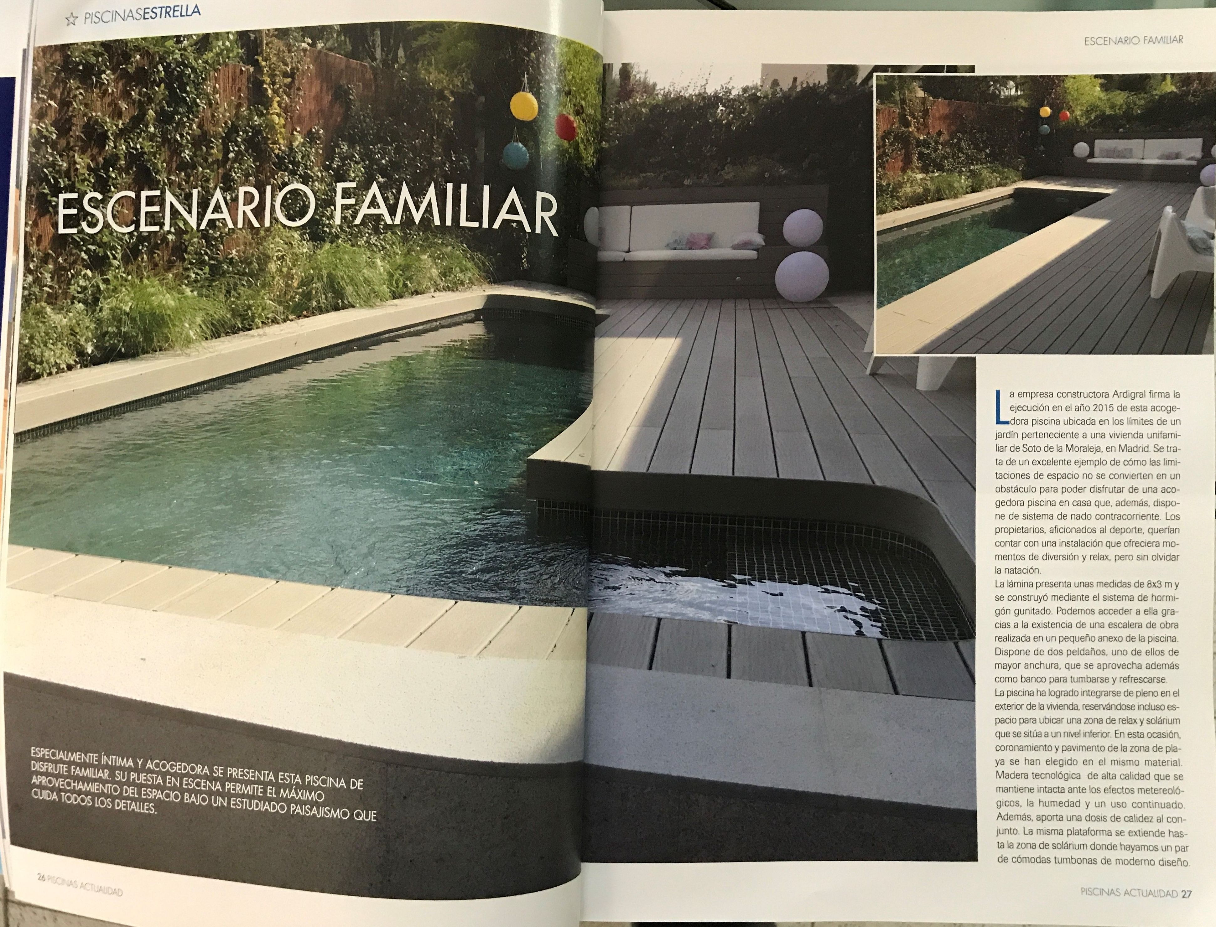 Publicación en revista PISCINA ACTUALIDAD