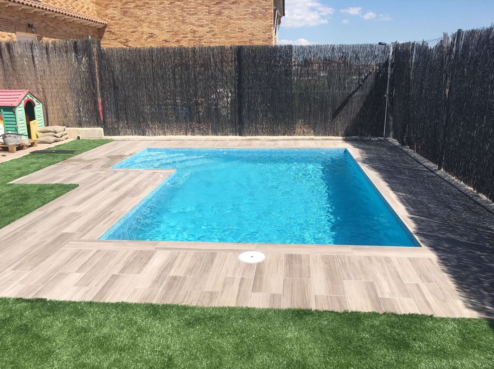 Piscina de obra en El casar, Guadalajara