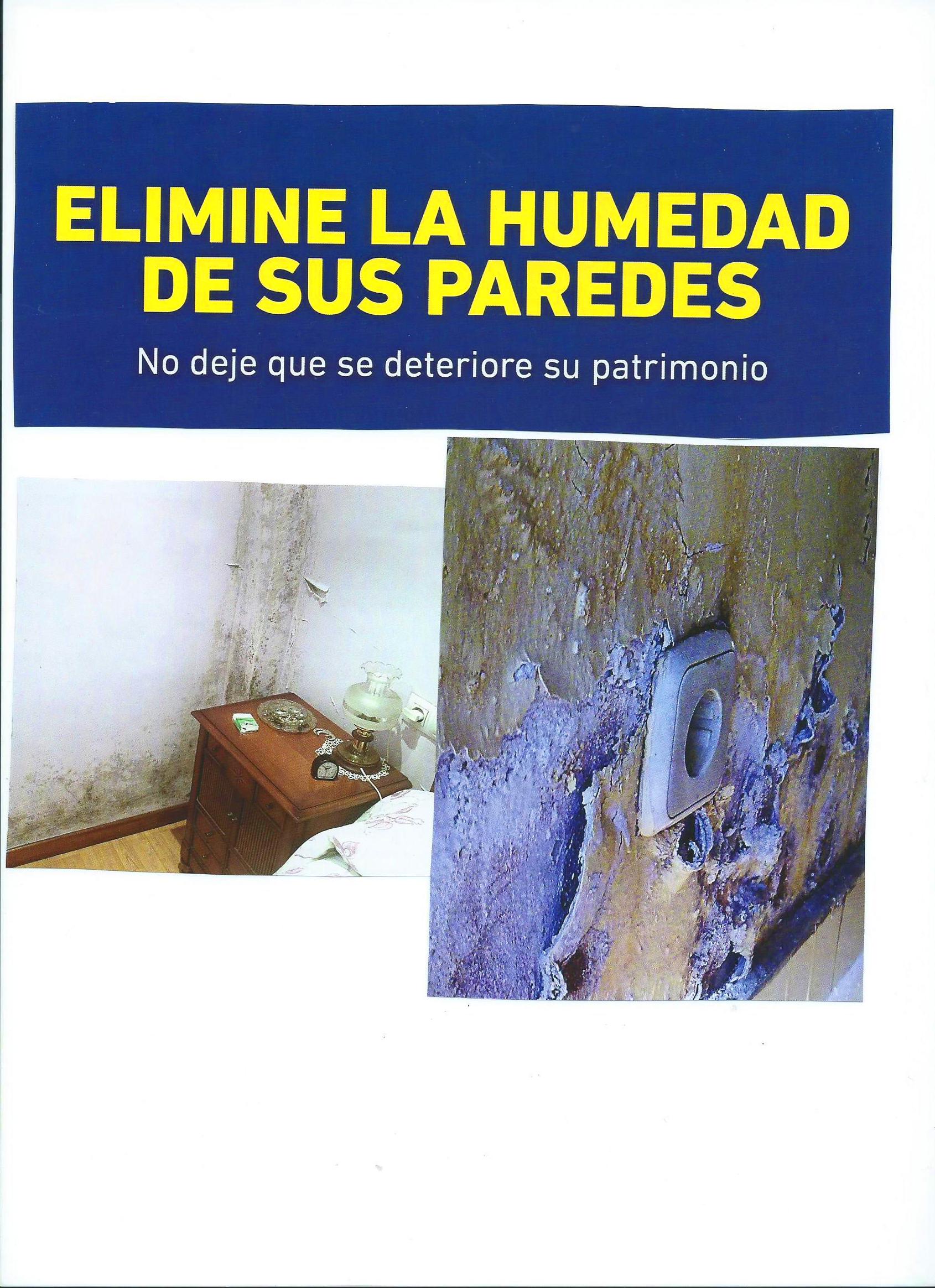 OLVIDESE DEFINITIVAMENTE DE LA HUMEDAD