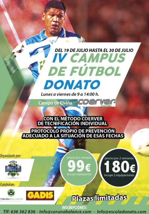 IV Campus de fútbol Donato