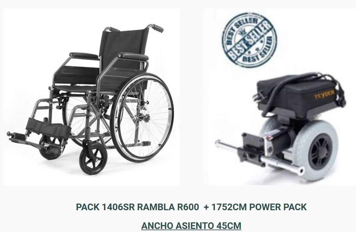 OFERTA MOVILIDAD PACK 1406SR RAMBLA R600 + 1752CM POWER PACK