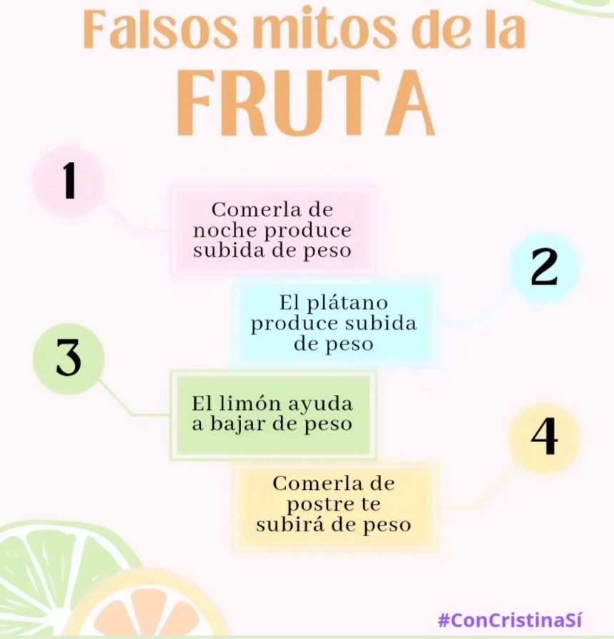¡Desmontando mitos sobre la fruta!
