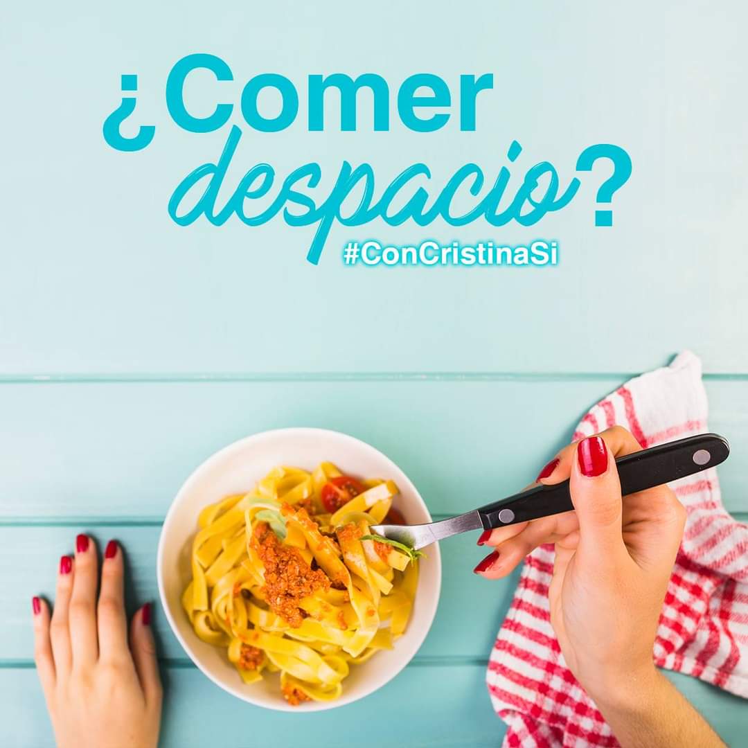 Por qué hay que comer despacio?