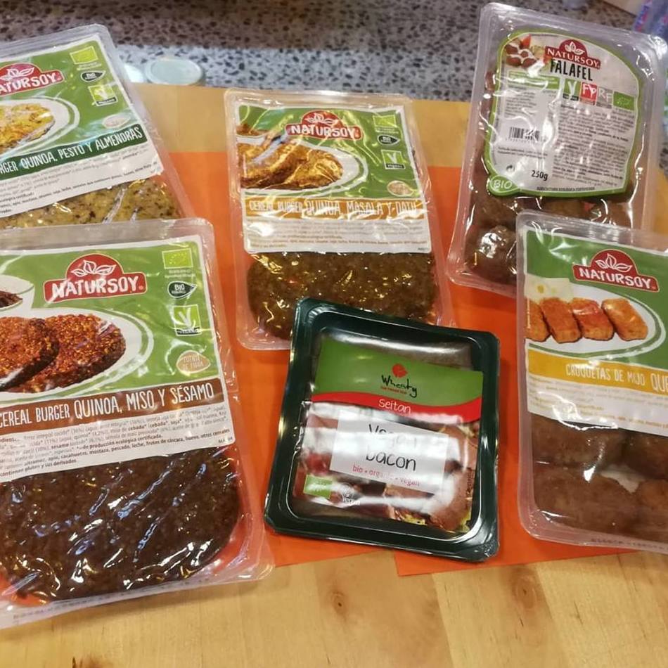 Productos veganos