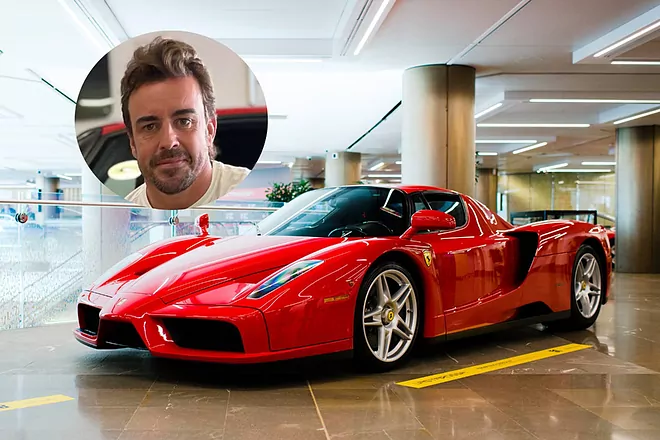 Fernando Alonso vende su Ferrari Enzo