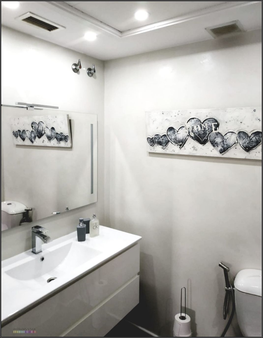 Baño Microcemento - Pintura decorativa Zen