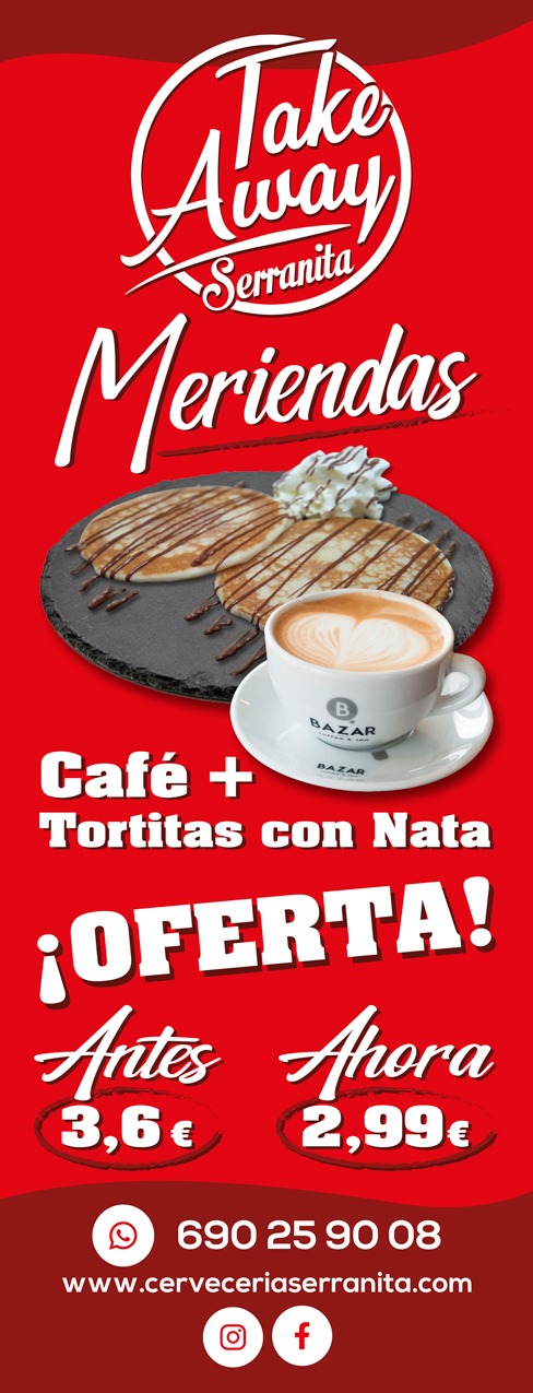 Oferta en meriendas