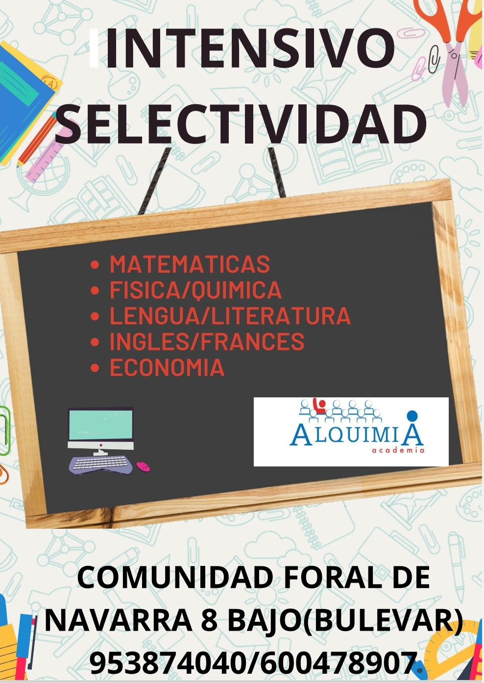 INTENSIVO SELECTIVIDAD JUNIO 24