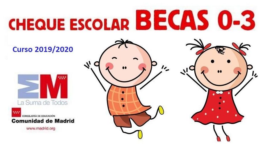 Cheque escolar Becas 0-3