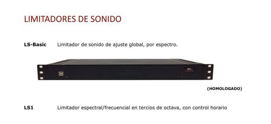 Limitador de sonido