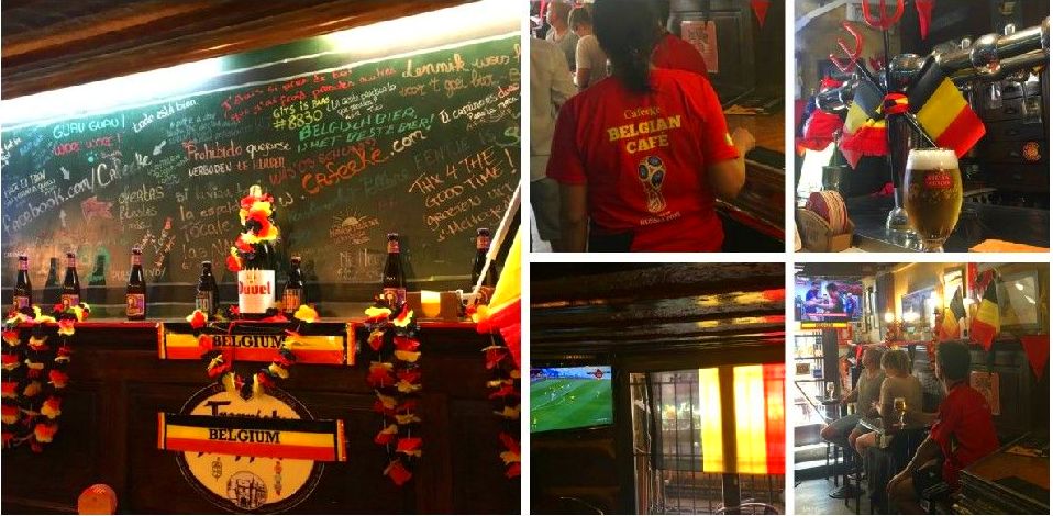 Somos la "Fan Zone"· de Bélgica