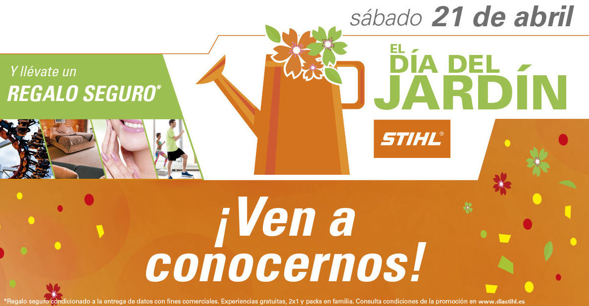 Día del jardín con STIHL 21 de Abril 2018