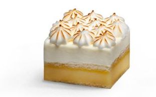 Pastelito de limón y merengue