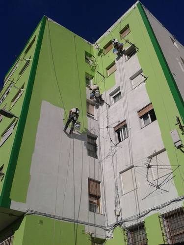 Reparación e impermeabilización de fachadas trabajos verticales CANTABRIA