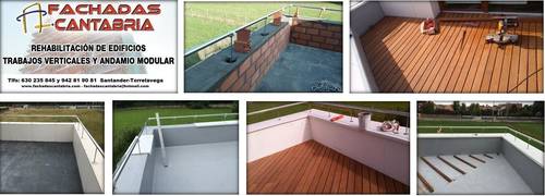 Instalación de tarima IPE en terraza Santander-Torrelavega