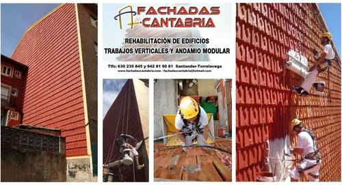Reparación de fachada de tejas