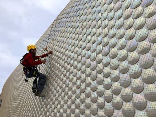 Instalación de redes Centro Botín Santander
