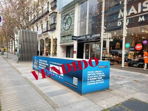 Plaza de garaje en Serrano