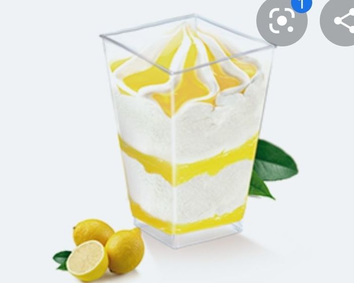 Postre: Sensación de limón