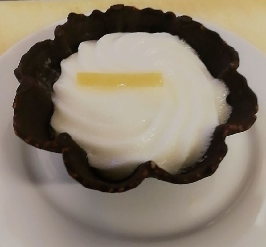 Postre: Sorbete de limón