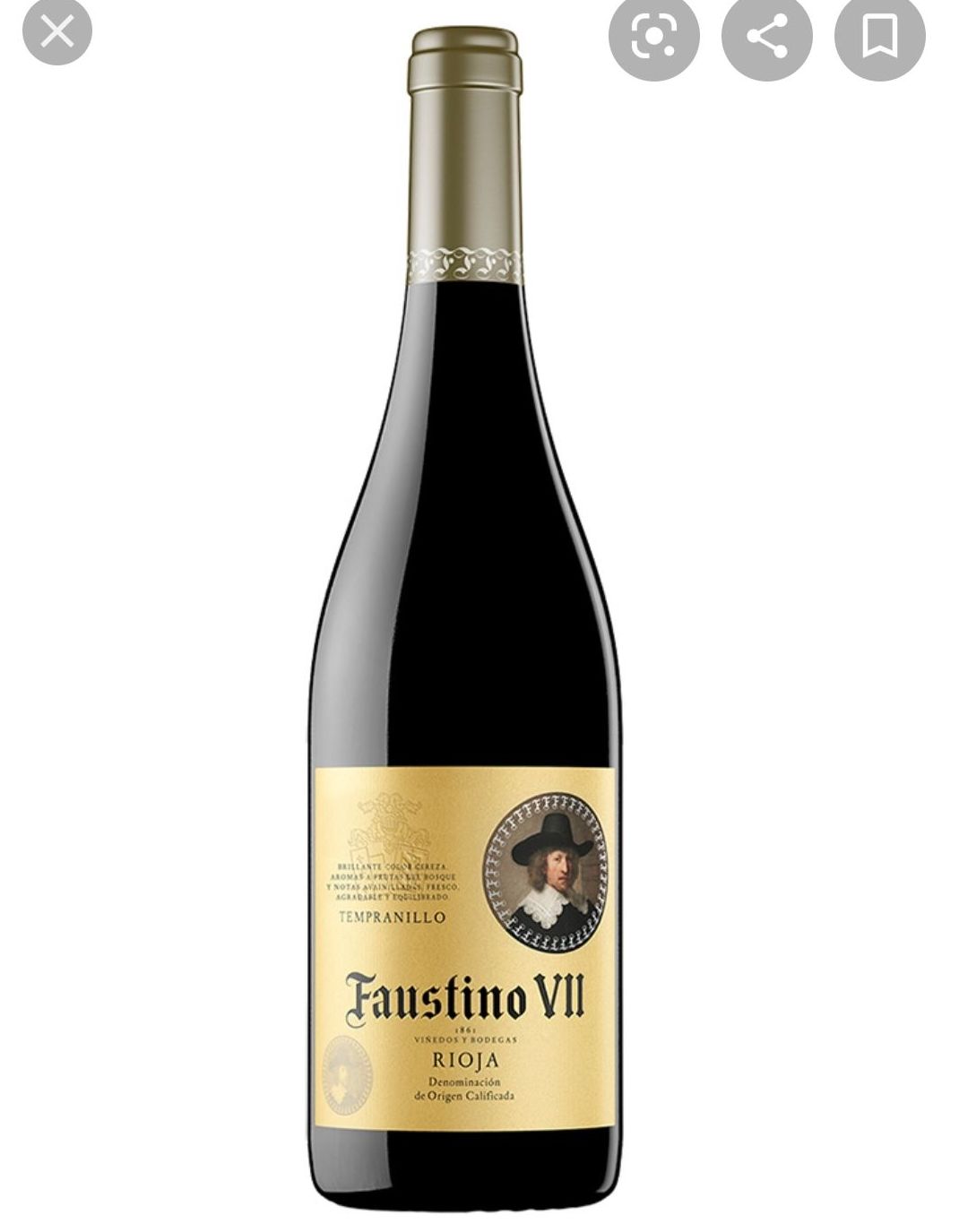 Vinos: Faustino VII Tinto