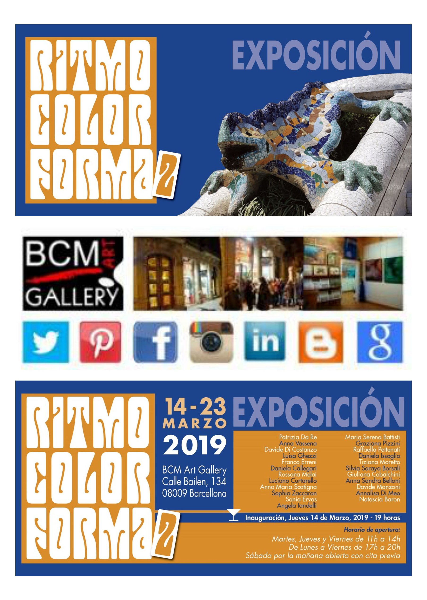 Revista BOONART Exposición Ritmo, color y FORMA 2