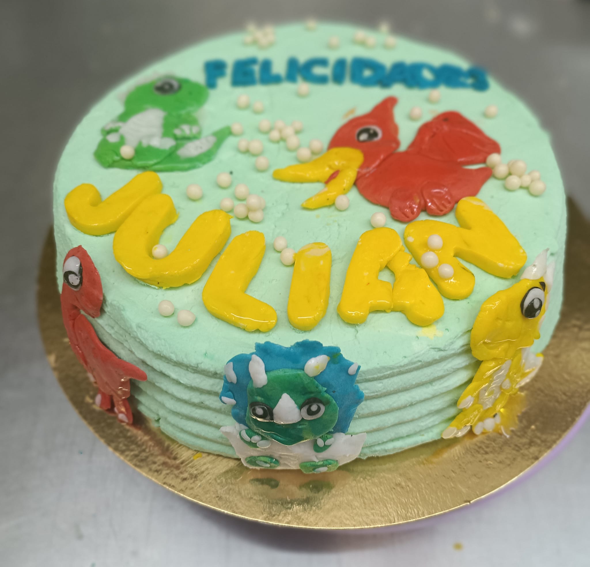 Tarta de Celebración de Dibujos Animados Personalizada