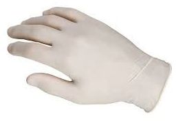 Guantes  de latex examen