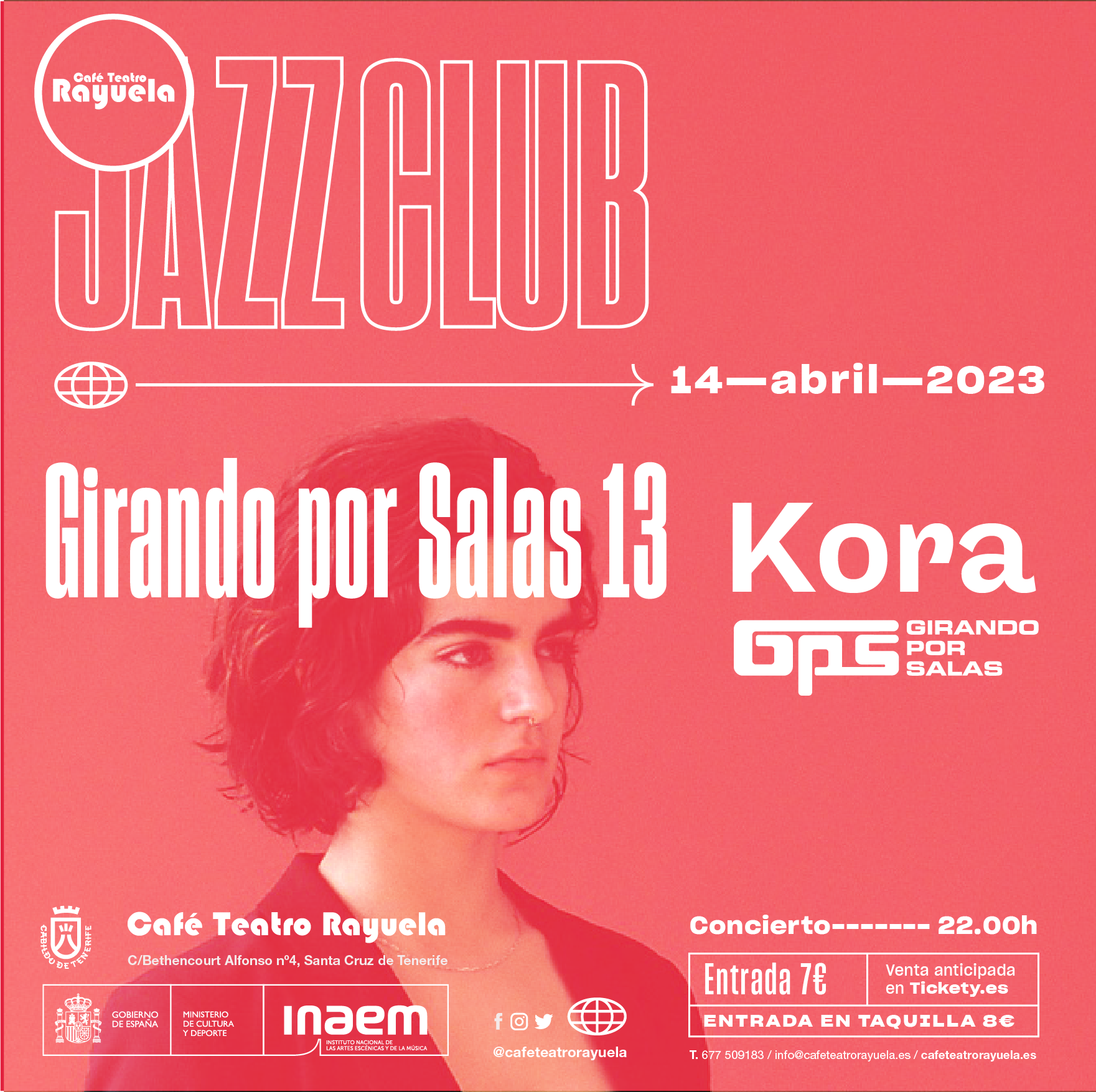 GPS13: Kora en el Café Teatro Rayuela en Santa Cruz de Tenerife
