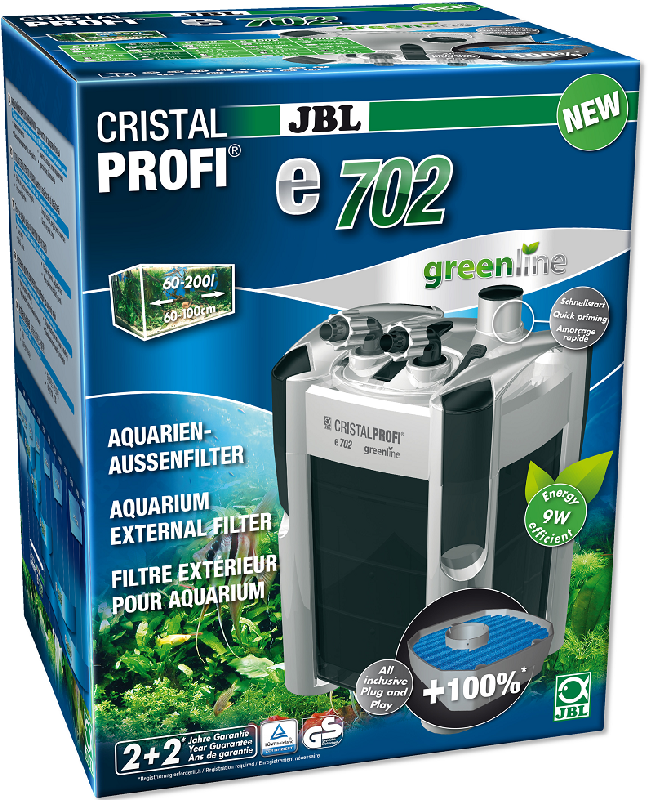 JBL CRISTALPROFI E702 GREENLINE