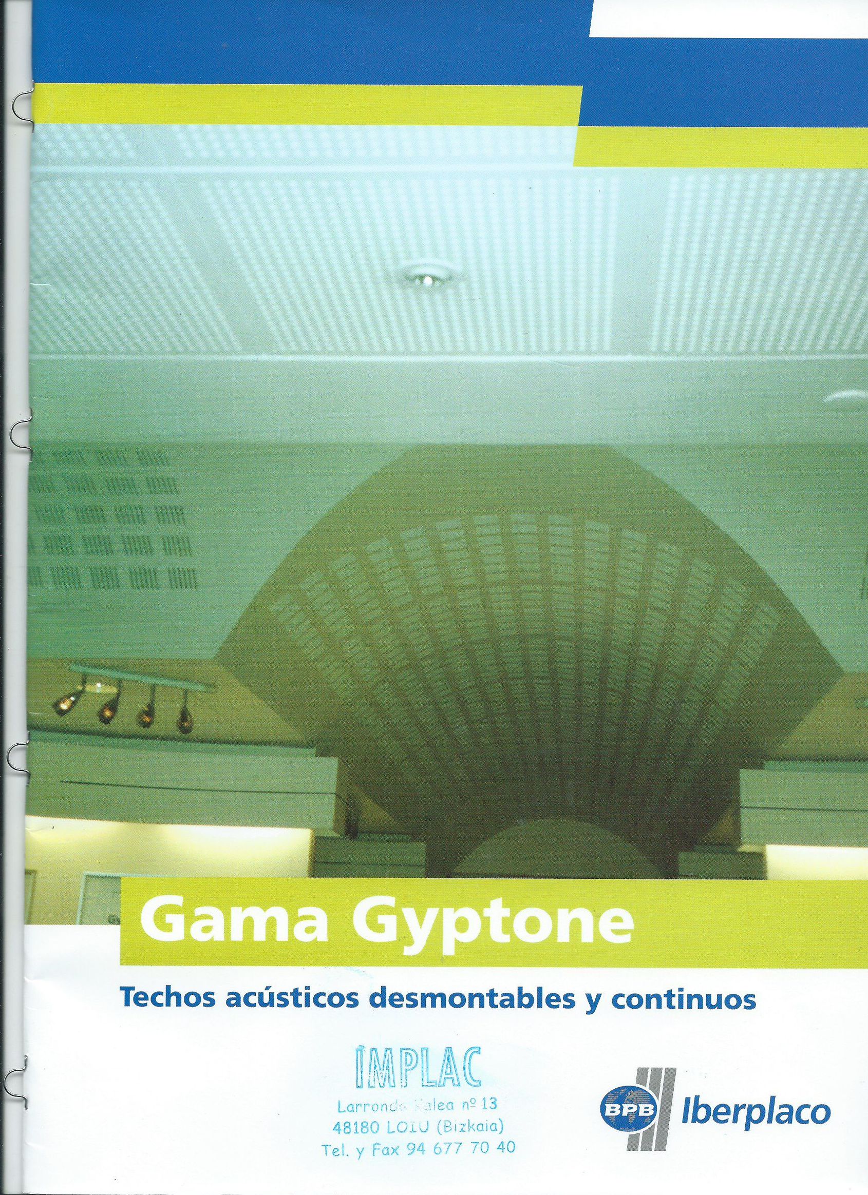 Gama GYPTONE , registrables y continuos