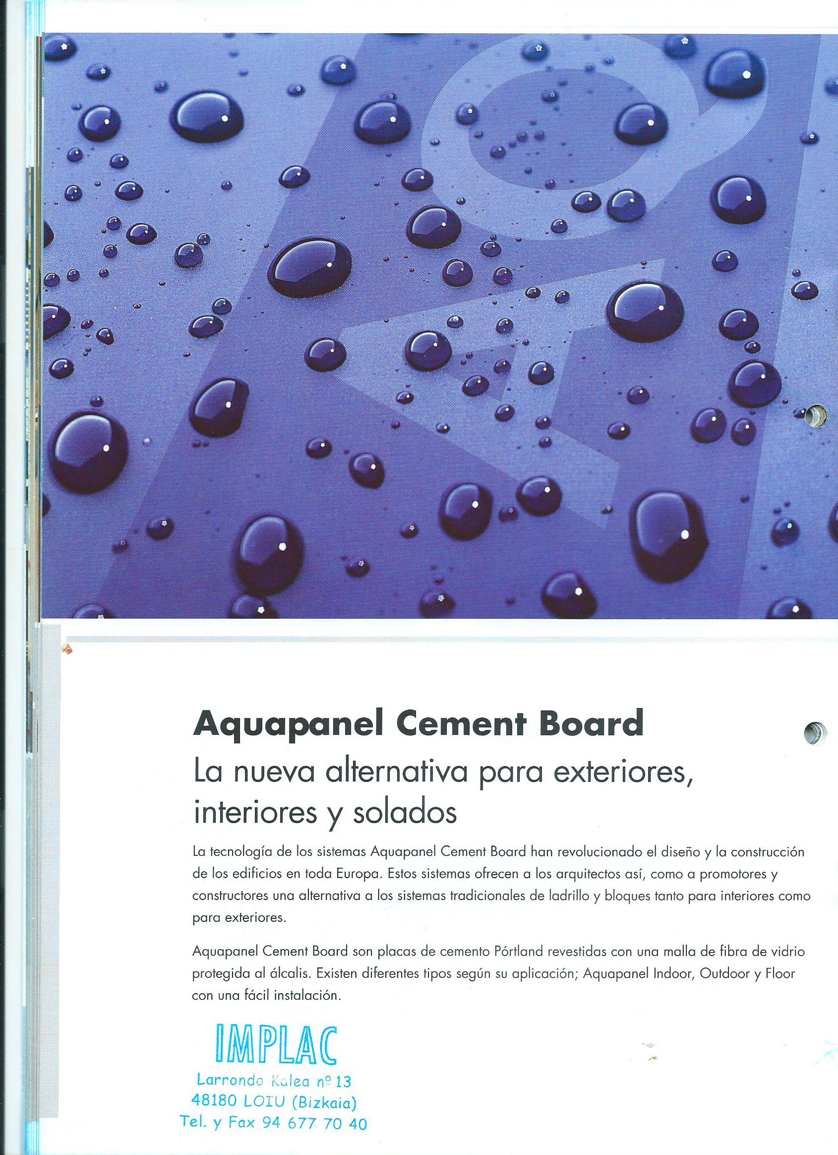 AQUAPANEL CEMENT BOARD