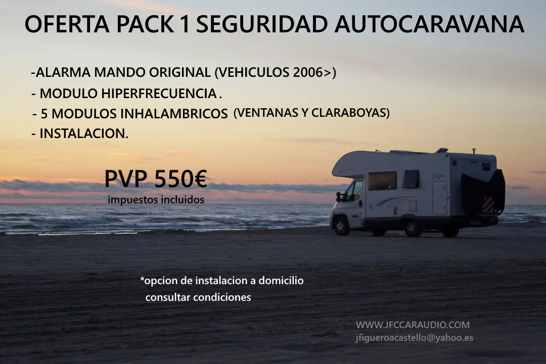 Seguridad autocaravana